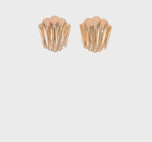 Load and play video in Gallery viewer, ASSISI - The Bold Shell Earrings
