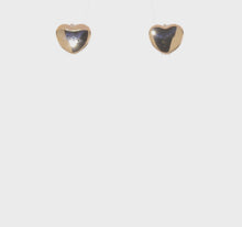 Load and play video in Gallery viewer, MADELEINE - Gold Heart Earrings
