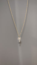 Load and play video in Gallery viewer, ANDREA - Palm Tree Pendant Necklace
