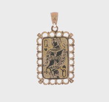 Load and play video in Gallery viewer, ARIANA - Queen Of Hearts Charm Necklace
