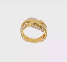 Load and play video in Gallery viewer, ANTONELLA - The Two-tone CC Dome Ring

