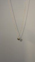 Load and play video in Gallery viewer, PEARLA - Heart Charm Necklace
