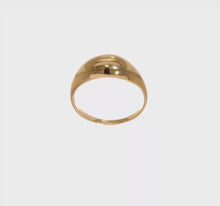Load and play video in Gallery viewer, ATHENA - Gold Dome Ring
