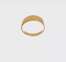 Load and play video in Gallery viewer, CLAUDINE - The Tapered Cigar Band Ring
