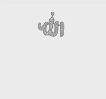 Load and play video in Gallery viewer, NASIM - Allah Diamond Pendant Necklace
