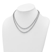 Load image into Gallery viewer, JOLANA - Double Diamond Tennis Necklace
