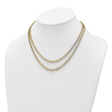 Load image into Gallery viewer, JOLANA - Double Diamond Tennis Necklace
