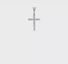 Load and play video in Gallery viewer, DANIELA - The Diamond Cross Necklace
