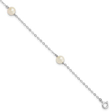 Load image into Gallery viewer, ALESSANDRA - The Pearl 3-Station Bracelet
