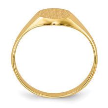 Load image into Gallery viewer, ALLIE- The Gold Personalized Baby Signet Ring
