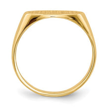 Load image into Gallery viewer, ASHER - The Gold Oval Personalized Signet Ring
