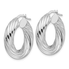 Load image into Gallery viewer, AURORA - The Bold Twisted Hoop Earrings
