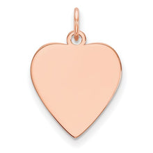 Load image into Gallery viewer, AVA - The Engravable Heart Disc Charm Necklace
