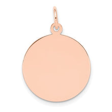 Load image into Gallery viewer, CASSIE - Engraved Disc Pendant Necklace Personalized
