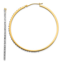 Load image into Gallery viewer, DEANNA - Diamond Hoop Earrings
