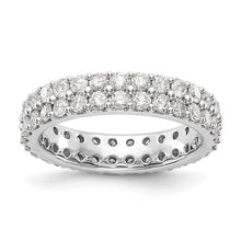 Load image into Gallery viewer, DESI - The Double Diamond Eternity Band
