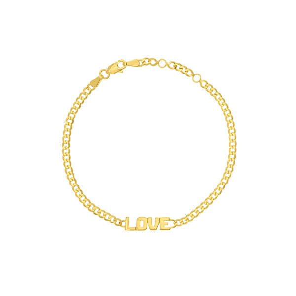 ELENI  - The Love Curb Bracelet