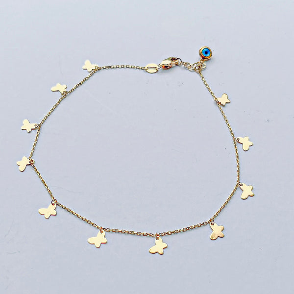 ELLA - The Butterfly Charm Anklet