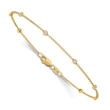 Load image into Gallery viewer, ELOISA - The Diamond Bezel Anklet
