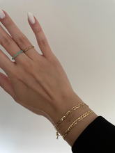 Load image into Gallery viewer, VERA - Twisted Diamond Cut Rope Ring
