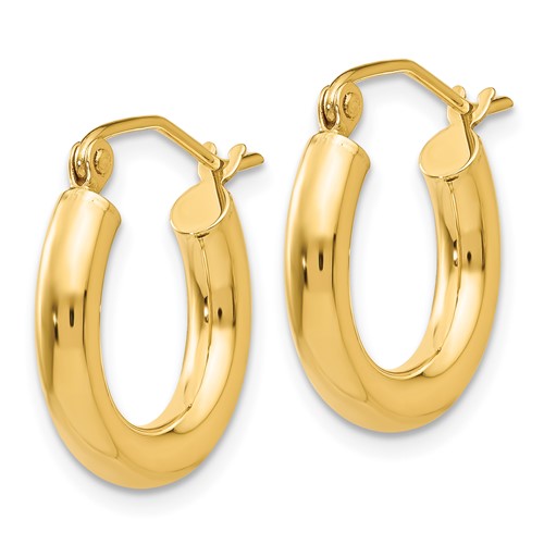 GIA - The Bold Hoop Huggie Earrings