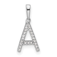 Load image into Gallery viewer, JADE - The Diamond Initial Pendant
