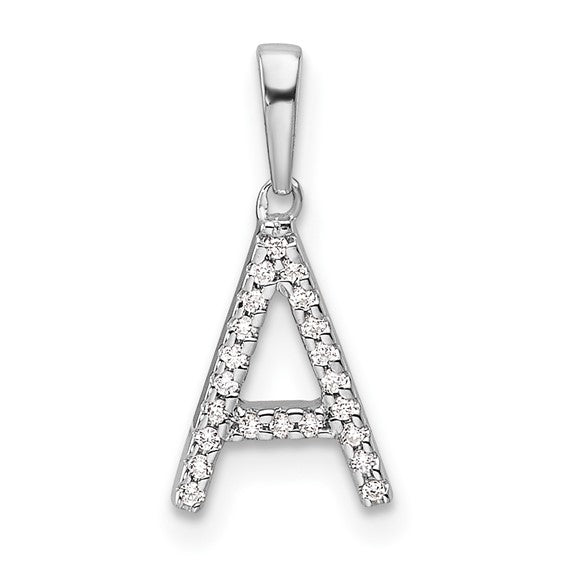 JADE - The Diamond Initial Pendant