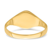Load image into Gallery viewer, LORAH - The Personalized Polished Baby Signet Ring

