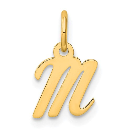 MADDIE - The Small Script Initial Charm Necklace