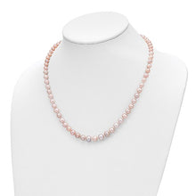 Load image into Gallery viewer, MADOLINA - The Purple Graduated Freshwater Pearl Necklace
