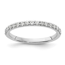 Load image into Gallery viewer, MARISE- The Diamond Half Eternity Stackable Band
