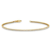 Load image into Gallery viewer, MINDY - The Dainty Diamond Tennis Bracelet

