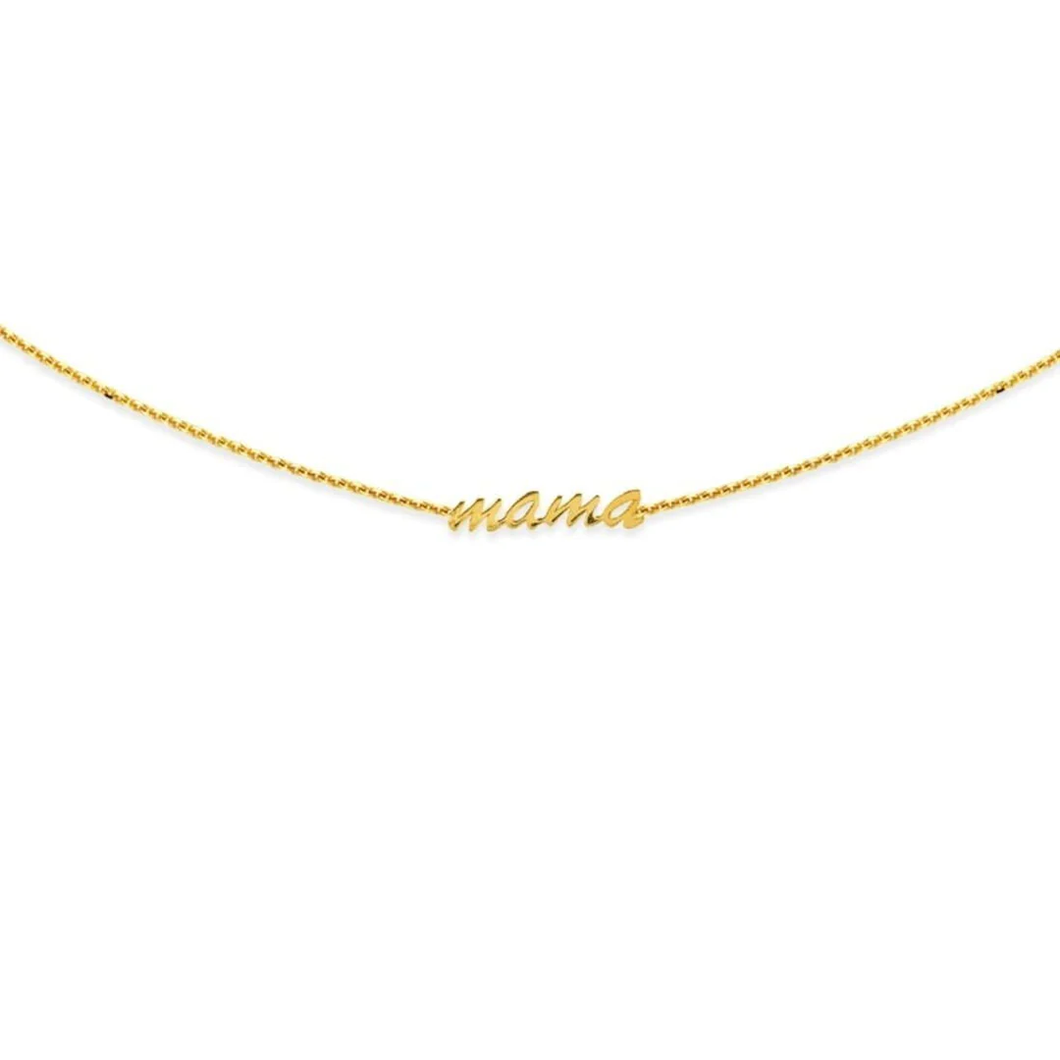 NAIDA - The Mama Script Choker Necklace