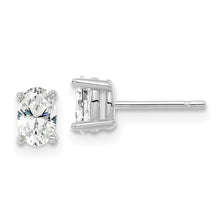 Load image into Gallery viewer, GIGI - The Oval Solitaire Diamond Studs

