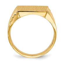 Load image into Gallery viewer, SONNY - Personalized Grand Square Signet Ring
