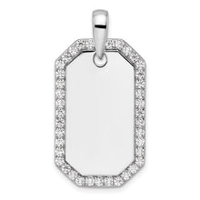 Load image into Gallery viewer, TONY - The Diamond Dog Tag Pendant
