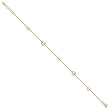 Load image into Gallery viewer, VALEIA - The Two-tone Butterfly Anklet
