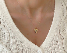 Load image into Gallery viewer, ADELITA - The Diamond Heart Locket
